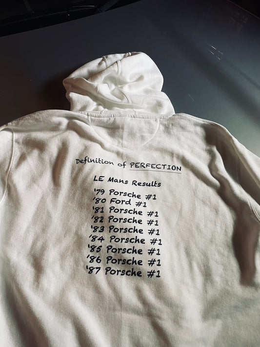 Definition of Perfection Porsche hoodie